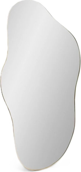 Lustro wiszące Homla MINSI 79 x 42 cm Gold (5906496726422)