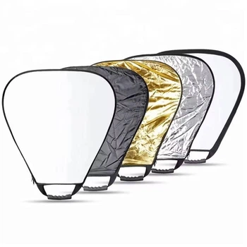 Треугольный отражатель Profi-light 5 в 1 80 см для фотосъемки с 5 поверхностями (04612C9DF465)