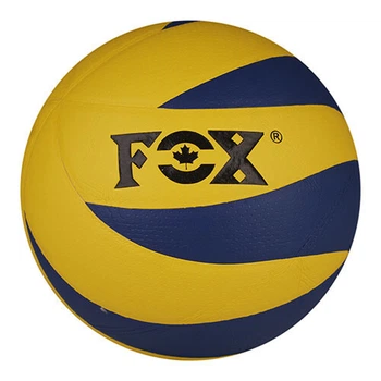 Волейбольний м'яч FOX UltraSoftTouch FX-8800 для командних тренувань та ігор синьо-жовтий