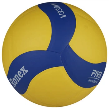 Волейбольний м'яч Ronex Ronex RX-V330WP для командних тренувань та ігор синьо-жовтий