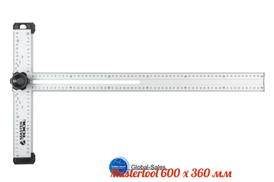 Угольник для гипсокартона Mastertool 600 x 360 мм (30-3511)