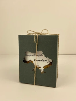Натуральный органический крафтовый чай календула 40 гр (5743-0029)