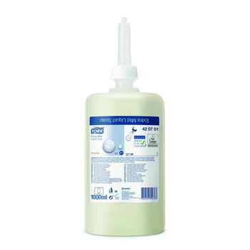 Жидкое мыло для диспенсера Tork Premium 1 л ультра-мягкое без запаха (420701)