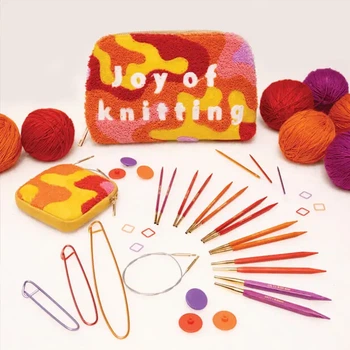25651 Подарунковий набір земних спиць Joy оf Knitting Радість в'язання KnitPro