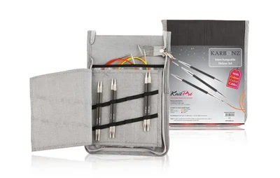 Набір знімних спиць Deluxe Karbonz KnitPro 41613