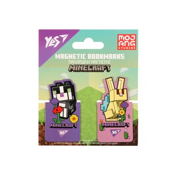Закладки магнітні Yes Minecraft.Spring 2шт висікання (708446)