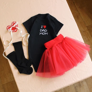 Комплект для дівчинки I love mom and dad 62 см чорний BD59SP1SD6-LoveMD-Black-20 Ladan