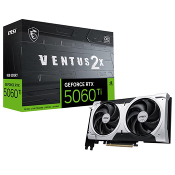 Видеокарта MSI RTX5060TI 8GB GDDR7 5060TI 8G VENT 2X OC PLUS