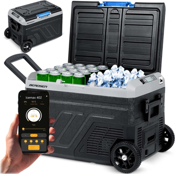 Lodówka turystyczna Berdsen Icemax 402 12/230V 40 L Black (5903890629007)
