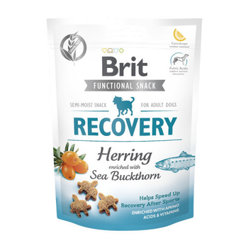 Функціональні ласощі для собак Brit Care Functional Snack Recovery Herring з оселедцем 150 гр