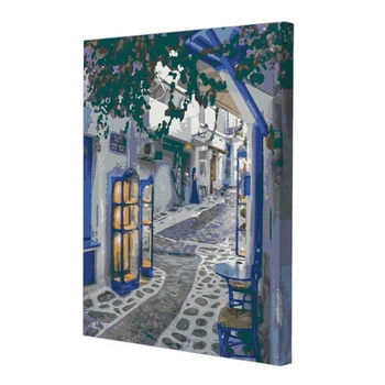 Картина по номерам Riviera Blanca Улица грез 40x50 см (RB-0077)