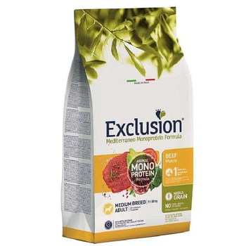 Exclusion Adult Beef Medium Breed – Сухой монопротеиновый корм с говядиной для взрослых собак средних пород 12 кг.