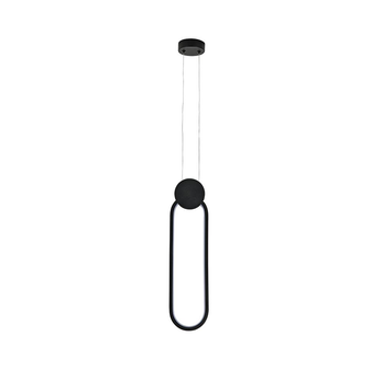 Светодиодная люстра Horoz Electric ALWAYS 12W черный (019-075-0012-020)