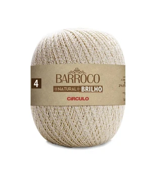 20 BARROCO 4 GOLD (98%бавовна, 2 % металік, 400гр. 657м. )