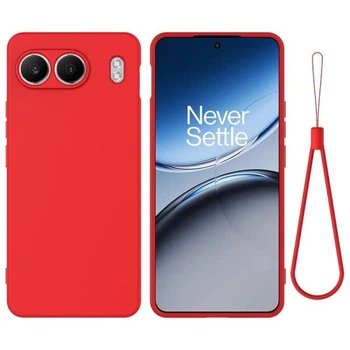 Силиконовый (TPU) чехол Deexe Silicone Case для OnePlus Nord 4 - Red