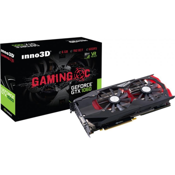 INNO3D GeForce GTX 1060 Gaming OC 6GB GDDR5 (N1060-1SDN-N5GNX:6) Б/в
