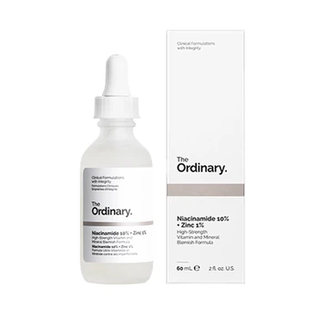 Сыворотка с ниацинамидом и цинком The Ordinary Niacinamide 10% + Zinc 1% 60 мл