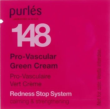 Зелёный крем - Purles Redness Stop System Pro-Vascular Green Cream 148 (пробник) 1ml (936156-1191127-2)