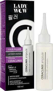 Ампула-филлер для волос с керамидами - Lady Wow Hair Filler Ceraclinix Ampoule 100ml (964717-1226223-2)