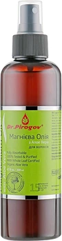 Магнієва олія з алое віра для волосся - Dr.Pirogov Magnesium Oil With Aloe Vera 200ml (987087-1280113-2)