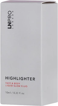 Хайлайтер для обличчя та тіла - LN Pro Highlighter Face & Body Liquid Glow Fluid 102 (979555-1264448-2)