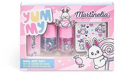 Набор для ногтей - Martinelia Yummy Nail Art Set (n/polish/2x3ml + n/file/1pcs + n/stickers) (1260254-197165)