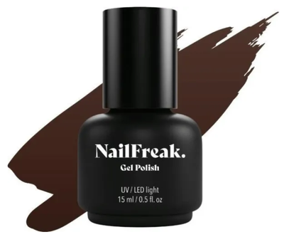 Гель-лак для нігтів NailFreak 203 Funny Brownie 15 мл (5712568003052)