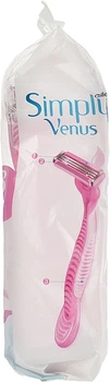 Одноразовые бритвенные станки, 12 шт. - Gillette Venus 3 Simply 12шт (949443-1208257-2)