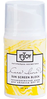 Солнцезащитный крем для лица InJoy Care Line Sun Screen Block SPF 50 50ml (803478-724129-2)