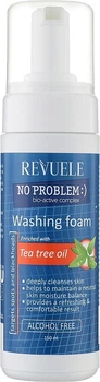 Пінка для вмивання з олією чайного дерева - Revuele No Problem Washing Foam With Tea Tree Oil 150ml (949571-1208474-2)