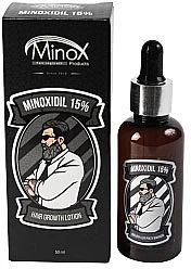Лосьйон для росту волосся та бороди MinoX Minoxidil 15% 50ml (919821-849487-2)
