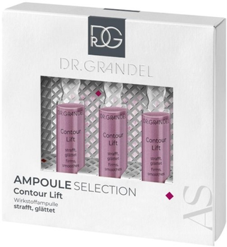 Serum do twarzy w ampułkach Dr. Grandel Contour Lift przeciwzmarszczkowe 3 x 3 ml (4011396416692)