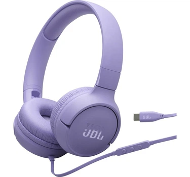 Наушники JBL Tune 520C USB-C Purple (JBLT520CPUR)