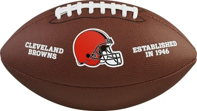 М'яч для американського футболу Wilson NFL LICENSED BALL CLEVELAND BROWNS темно-коричневий Розмір 5 WTF1748XBCL