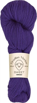 6013 BRAZILIAN MERINO SWEET пряжа (100% меринос .100г .300 м ), синій