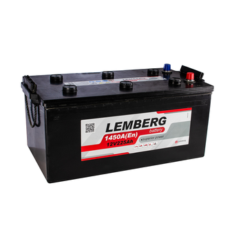 Аккумулятор LEMBERG battery 225 Ah/12V "3" (+ сверху)