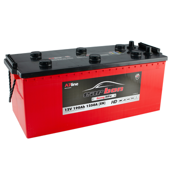 Аккумулятор Carbon 190 Ah/12V "3" (+ сверху)