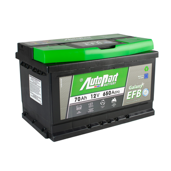 Аккумулятор AutoPart Galaxy 70 Ah/12V "0" (+ справа)