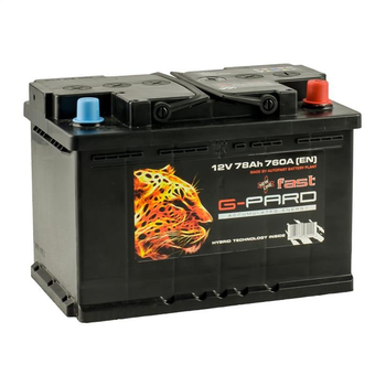 Акумулятор 78 Аh/12V Fast G-Pard Euro(0) Акція!!!!
