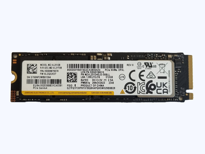 Накопичувач SSD диск Samsung PM9A1a 512GB M.2 NVMe PCIe 4.0 x4 TLC OEM