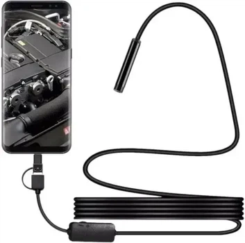 Камера Ендоскоп Android and PC Endoscope гнучка 3.5 метрів 100P