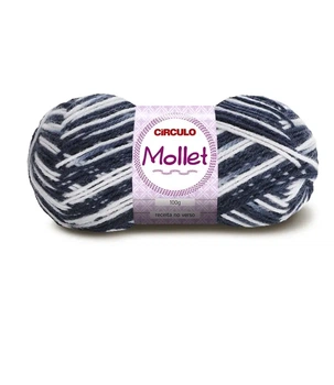 9016 MOLLET пряжа пряжа (100% акрил, 100гр, 200м), різнокольоровий