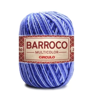 9172 BARROCO MULTICO пряжа (100% бавовна, 200гр. 226м.), різнокольоровий