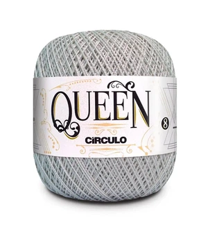 8013 QUEEN 8 пряжа (100% єгіпет.бавовна, 100гр. 678м. ), сірий