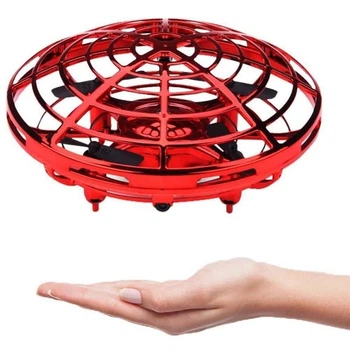 Детская летающая игрушка UFO Hand Pro LED Y1102, мини-модель с LED-подсветкой