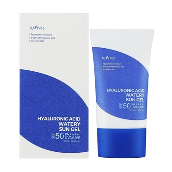 Гель сонцезахисний ISNTREE Hyaluronic Acid Watery Sun Gel SPF50+ PA++++ 50ml