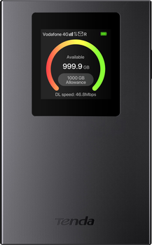 Router WI-FI 4G Tenda 4G185 V4.0 Black