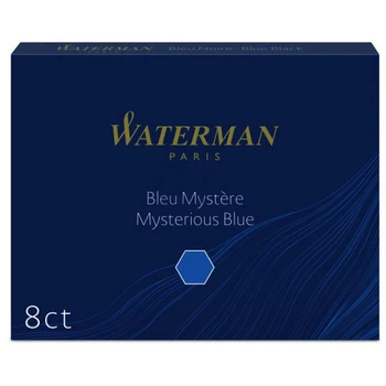 Картриджі Waterman темно-сині (8 шт)