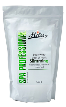 Альгинатная маска для похудения тела / Peel of mask body Slimming, TM Mila, Франция, 1000г