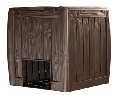 Компостер садовий Keter Deco Composter With Base 340 L коричневий (231600)
